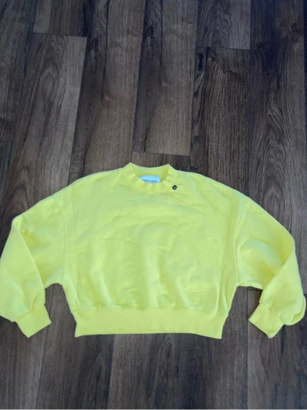 The kooples Paris women’s Bright Yellow Sweatshirt size 2